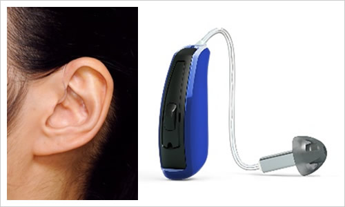 耳かけ型RIC（外耳道内レシーバータイプ）