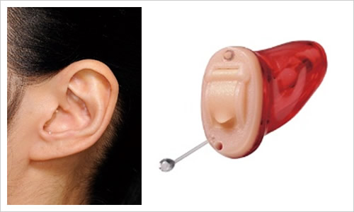 耳あな型オーダーメイド（CIC）